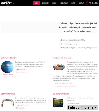 Producent balonów i sterowców reklamowych