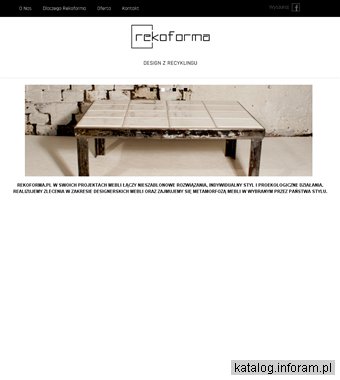 Rekoforma - meble z odzysku