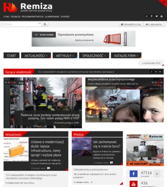 Remiza.com.pl - Portal dla Strażaków