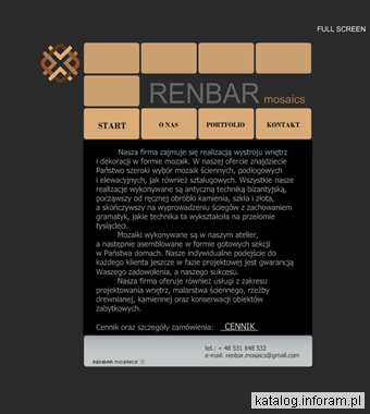 Renbar Mosaics - mozaiki artystyczne