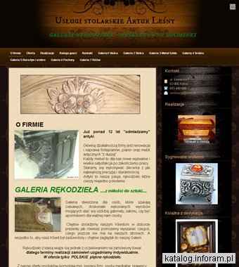 Renowacja mebli - rękodzieło