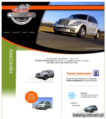 SILVER ANDRZEJ JACH SZCZECIN wypożyczalnia samochodów