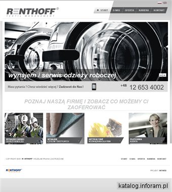 Wynajem i serwisowanie odzieży - Renthoff
