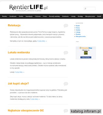 Rentier Life - blog