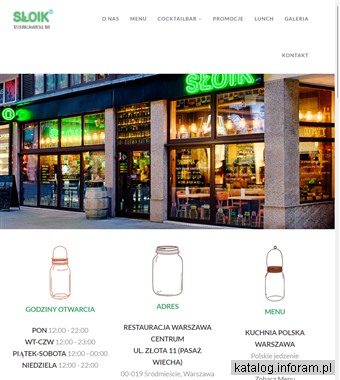 Kuchnia polska, restauracja centrum warszawy