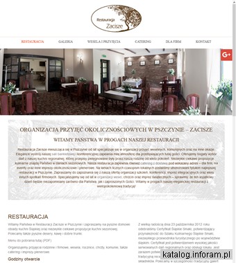 Restauracjazacisze.eu