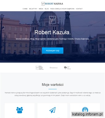 Strona Radnego Rady Osiedla Chojny Dąbrowa