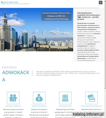 Adwokat z Warszawy - odszkodowania i sprawy rodzinne