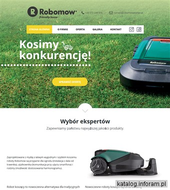 Kosiarki autonomiczne Robomow - Poznań