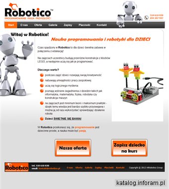 Robotico - Zajęcia pozalekcyjne z robotyki