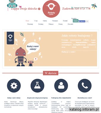 Roboty i spółka - zajęcia dla dzieci