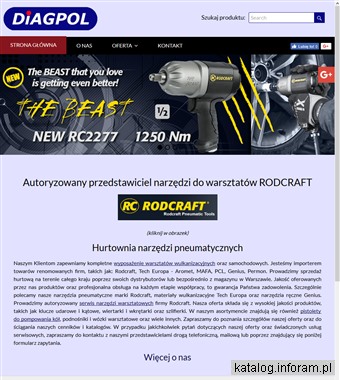 DIAGPOL materiały wulkanizacyjne Tech Europa