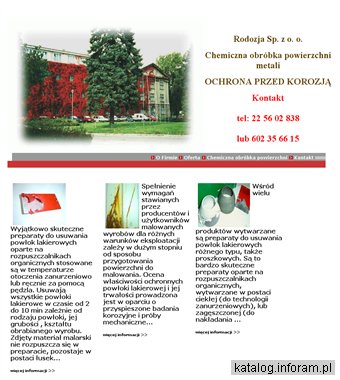 Rodozja Warszawa preparaty do usuwania powłok malarskich