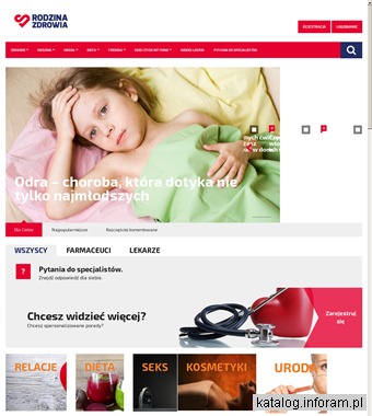 Rodzinazdrowia.pl – informacje o zdrowiu