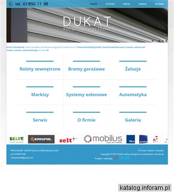www.rolety-dukat.pl