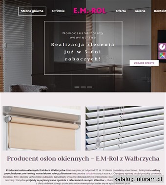 żaluzje wałbrzych - rolety-emrol.pl