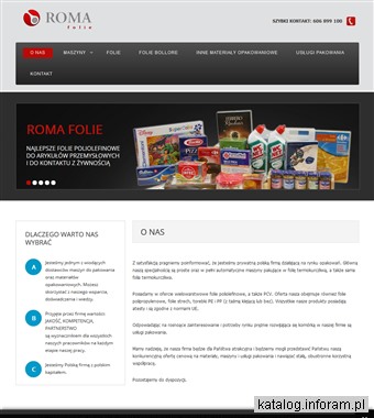 folia termokurczliwa - Roma Folie