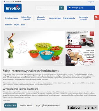 Rotho gadżety do kuchni sklep
