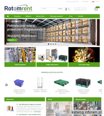 Pojemniki siatkowe - Rotomrent.pl