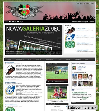 Rudnianka Rudna Wielka - serwis sportowy drużyny piłkarskiej z Rudnej Wielkiej.