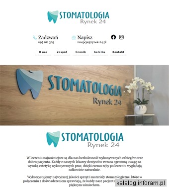 Dentysta Niepołomice - Stomatologia Rynek 24