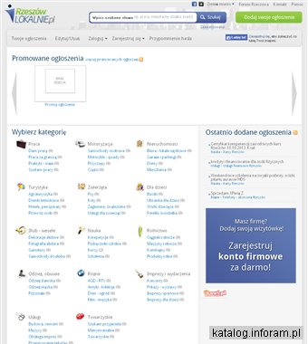 Rzeszowlokalnie.pl - ogłoszenia regionalne