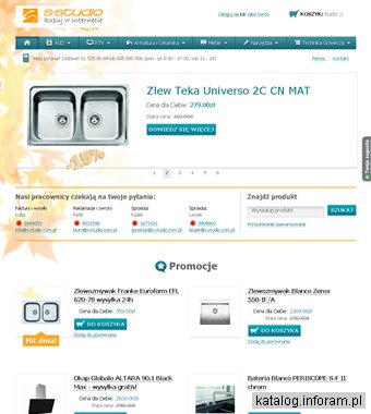 Okapy Faber i Falmec, zlewozmywaki Blanco, odkurzacze iRobot Roomba