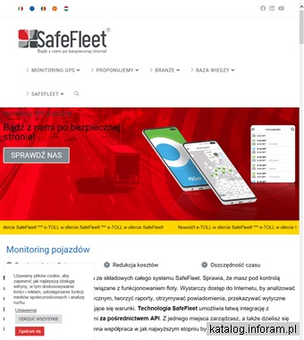 System monitorowania pojazdów - safefleet.pl