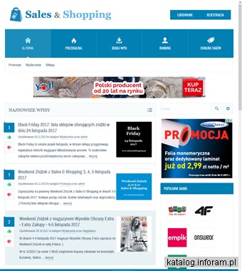 Okazje - salesandshopping.pl