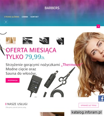 Salon Fryzjerski Barbers najlepszy fryzjer Luboń