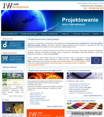 Projektowanie stron internetowych, grafika - Toruń