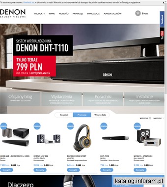 Salony Denon - głośniki