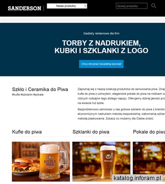 sanderson.pl - kubki reklamowe