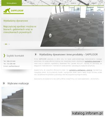 SAPFLOOR montaż wykładzin dla firm