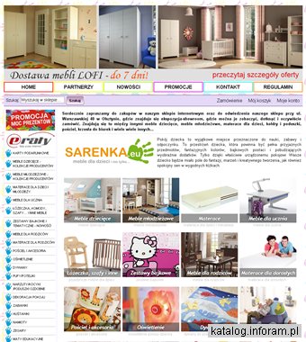 Sarenka.eu - materace dla dzieci