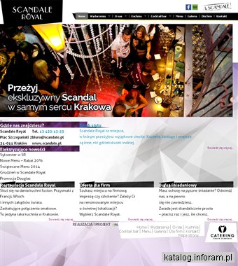 Scandale.pl - restauracja Kraków