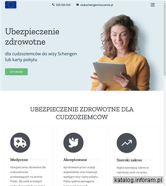 Ubezpieczenie do wizy w Schengen - schengeninsurance.pl