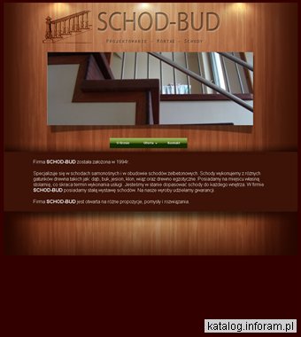 SCHOD-BUD.net.pl - projektowanie, produkcja, montaż schodów Poznań - Luboń