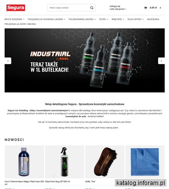Kosmetyki samochodowe - Sklep Segura
