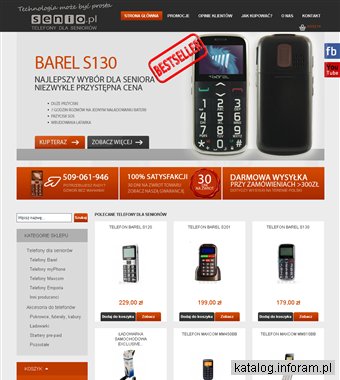 Sklep z telefonami dla osób starszych Senio.pl