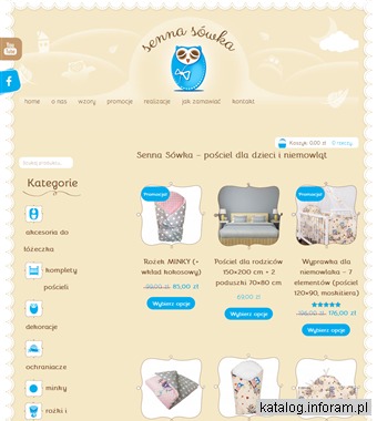 Pościel dla dzieci - senna-sowka.pl