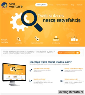 Pozycjonowanie stron - SEO Venture