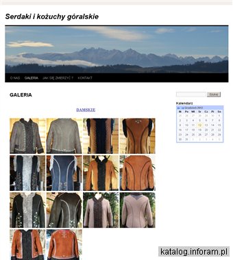 Serdaki góralskie zakład kuśnierski
