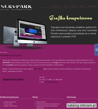 SERVPARK - strony www, sklepy internetowe