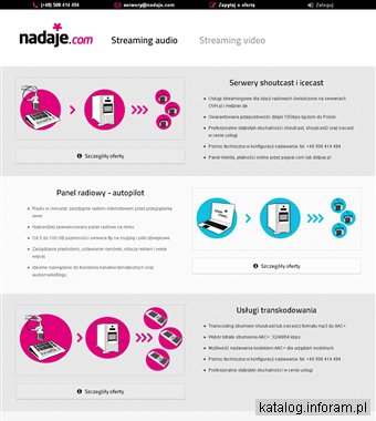 Serwer radiowy - Nadaje.com