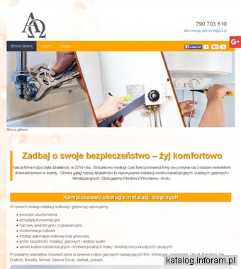 ALFA-OMEGA instalacje CO Pława