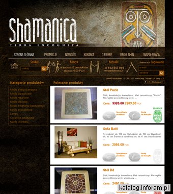 Meble egzotyczne od Shamanica