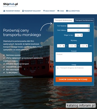 Transport z Chin - porównywarka