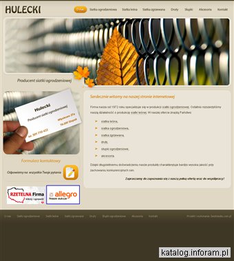 Shulecki siatka leśna ocynkowana