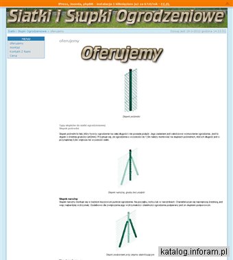 Siatki i słupki ogrodzeniowe